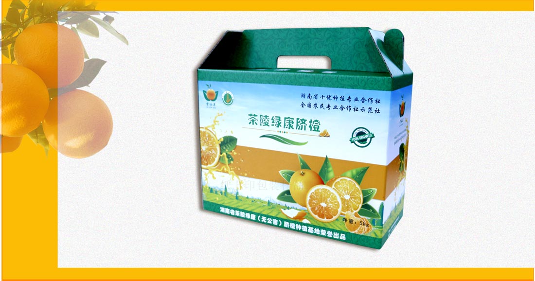 湖南脐橙包装定制