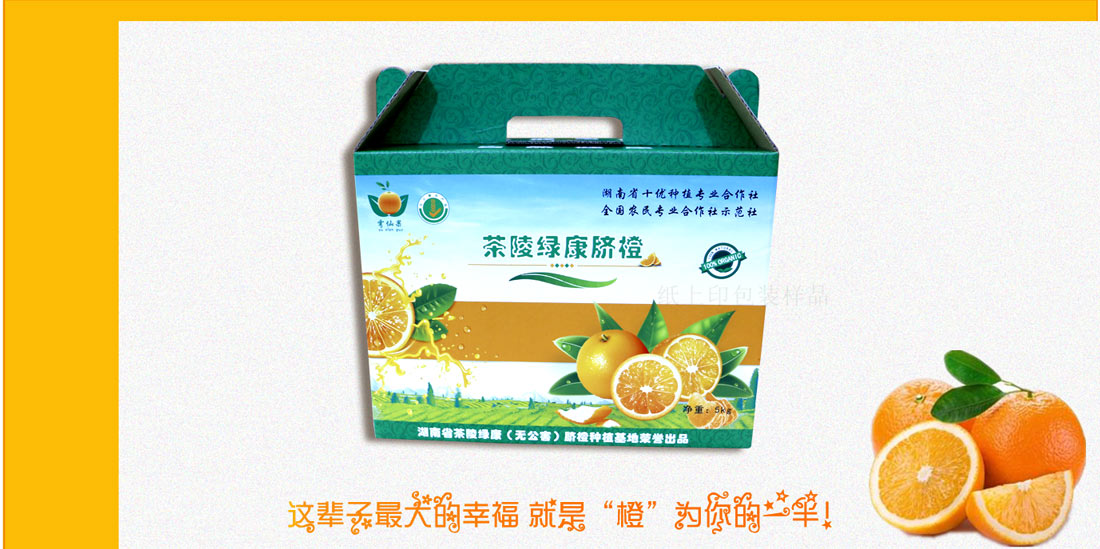 脐橙包装厂家